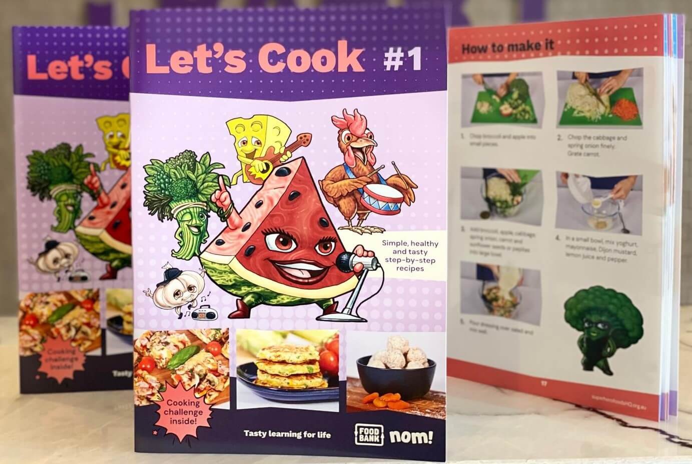 Let's Cook #1 Booklet